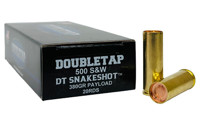 bleTap Ammunition SnakeShot 500 S&W 380 Grain #9 Shot With Hardcast Full Wadcutter 20 Round Box 500SWSS2 Ammo