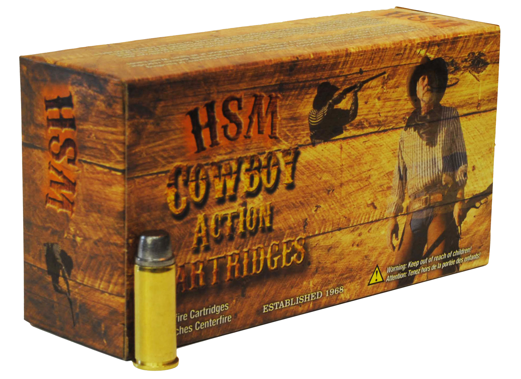  411N Cowboy Action 41 Rem Mag 210 Gr Semi Wadcutter 50 Per Box/ 10 Case Ammo