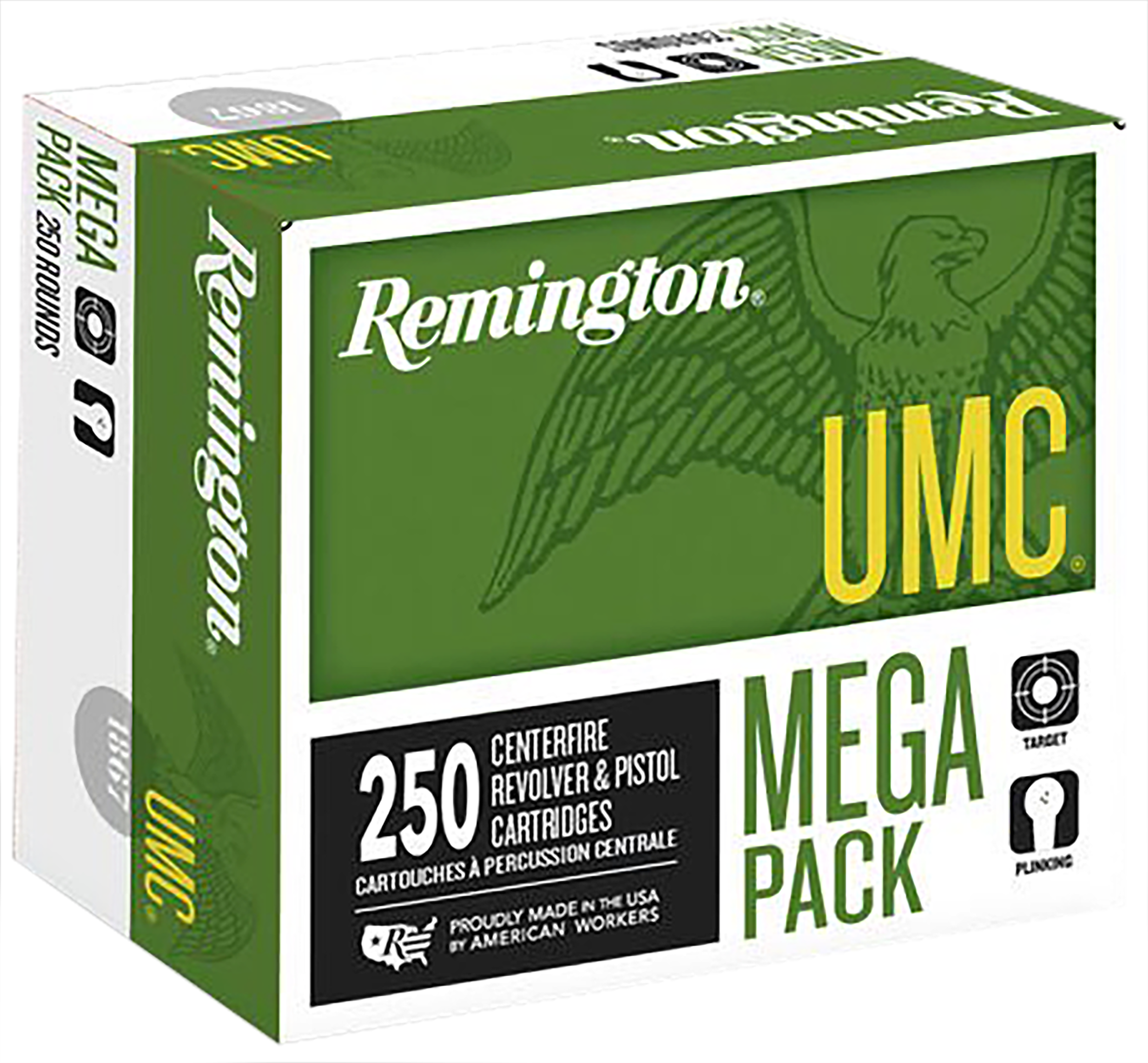 ington Ammunition 23781 UMC Mega Pack 45ACP 230gr Full Metal Jacket 250 Per Box Ammo