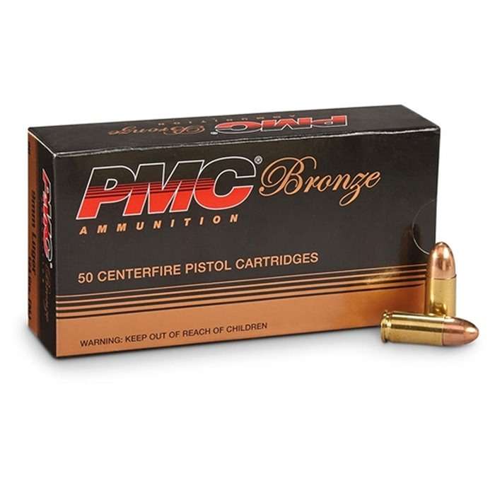  9MM LUGER 147GR FMJ 50RD 20BX/CS Ammo